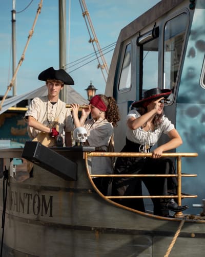 Aboard the Bateau Fantôme in Montreal's Old Port
