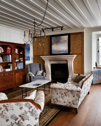 Salon au B&B Le Canadien.