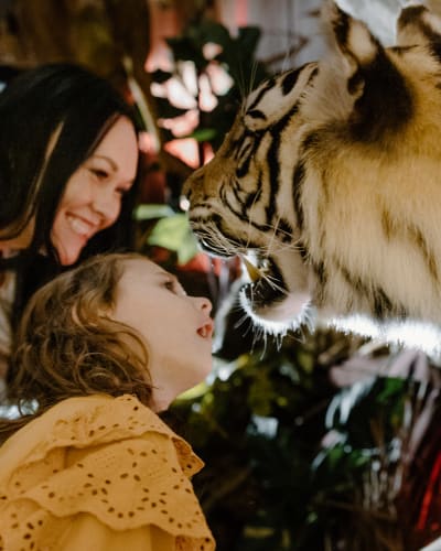 Animal exhibit at Bilodeau Canada.