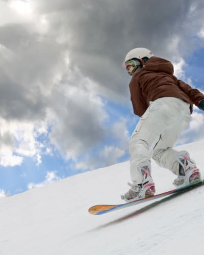 Bonjour Nature - snowboarding.