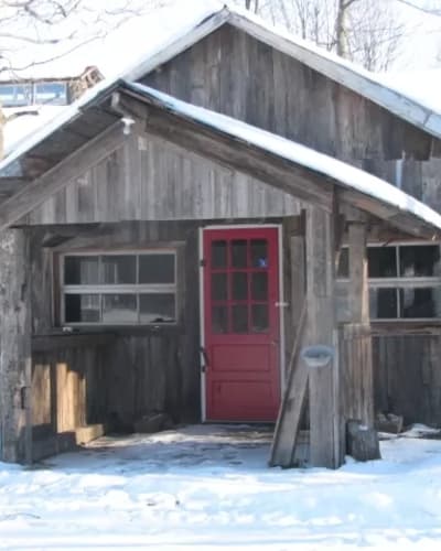 Exterior of the Sugar Shack Le Blairfindie.
