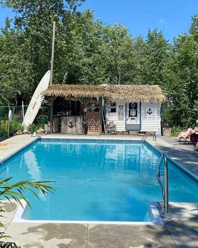 Camping Domaine du Lac - Small outdoor pool