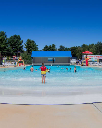 Piscine à vagues.