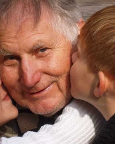Séjour avec papi et mamie