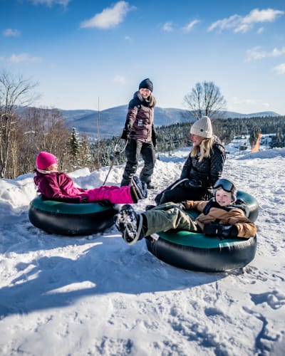 Centre récréotouristique des Hautes Terres - Snow tubing