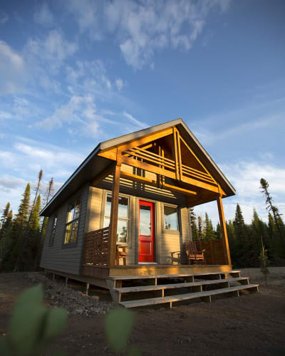 Chalet de la réserve faunique de Port-Cartier–Sept-Îles.