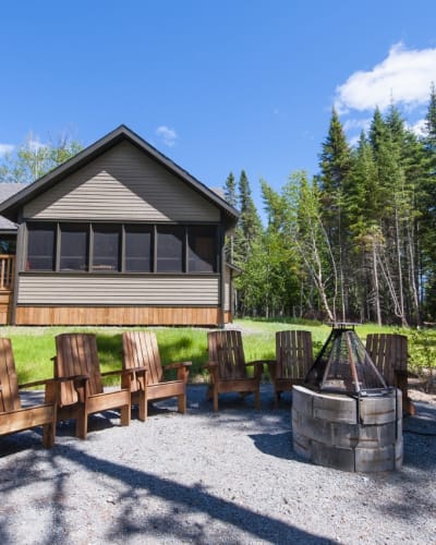 Cabins at réserve faunique de Rimouski