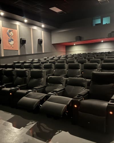 Salle deluxe du Cinéma Carnaval Châteauguay.