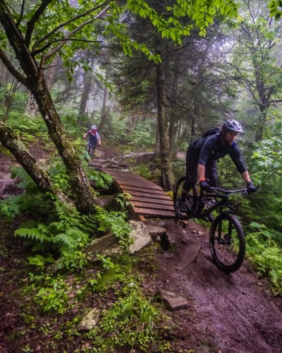 Vélo de montagne.