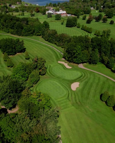 Aerial view of Golf Saint-Anicet