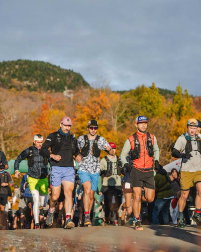 Coupe des 3 sommets au Mont-Orford - Automne.