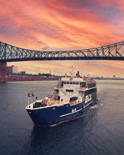 3-course Dinner Cruise in Montreal
