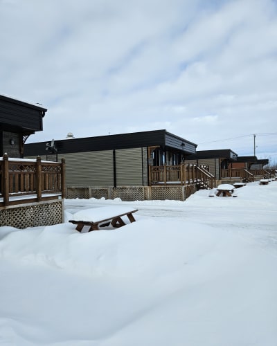 Parc Octopus en hiver.