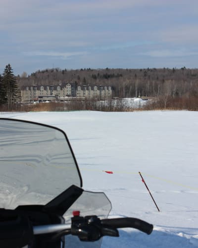 Motoneige au Doubletree by Hilton Quebec Resort.