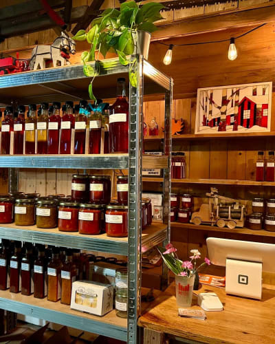 Boutique de produits d'érable.