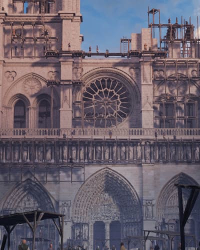 Eternal Notre-Dame - Exterior of a cathedral.