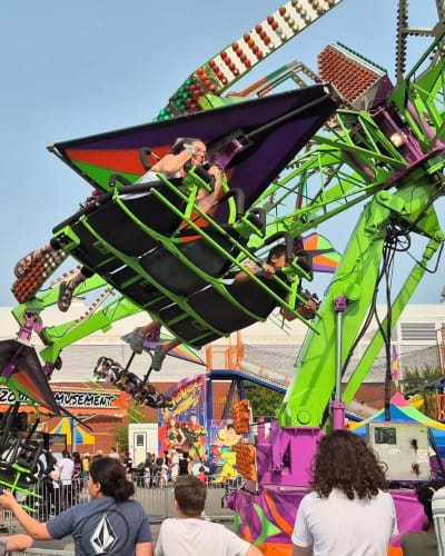 Manège à l'Expo agricole de Sorel-Tracy.