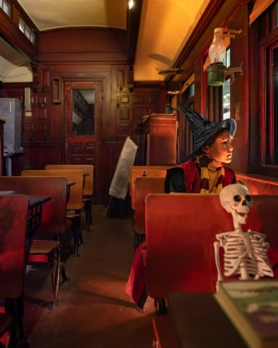 Fantômes ferroviaires, clin d’oeil à l’Halloween