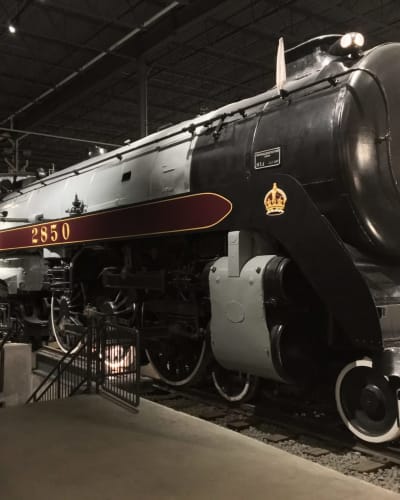 Exclusive access - steam locomotive No. 2850