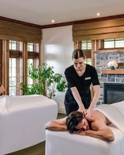 A break at the Fairmont Spa