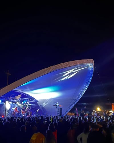 Fauve Mauve Festival in Sainte-Anne-des-Monts, Gaspésie