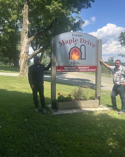 Maple Drive Farm.