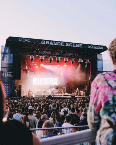 Scène au Festival international des Rythmes du Monde.