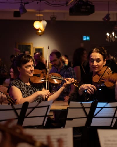 Montreal Baroque Festival - violinists