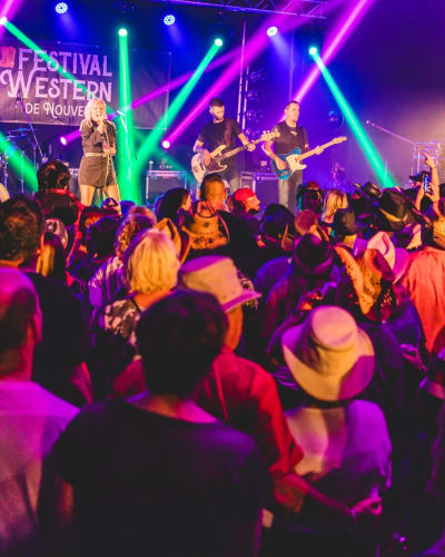 Spectacle de musique Country.