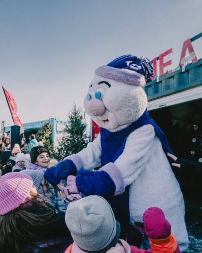Mascotte - Fête d'hiver de Rouyn-Noranda.