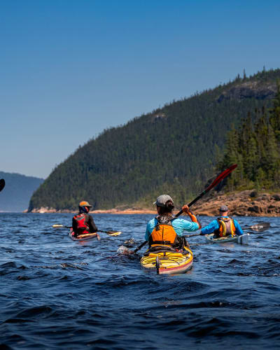 People in kayak