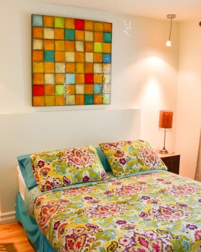 Gîte Dézéry - Colorful room