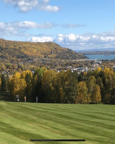 View of the Baie-Saint-Paul Golf Course