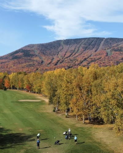 Golf Mont-Ste-Anne in Fall