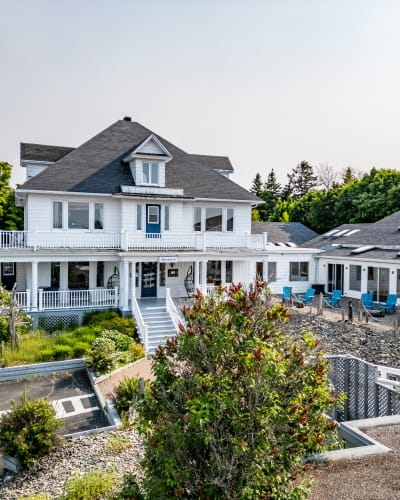 Aquamer Hotel in the Gaspésie region.