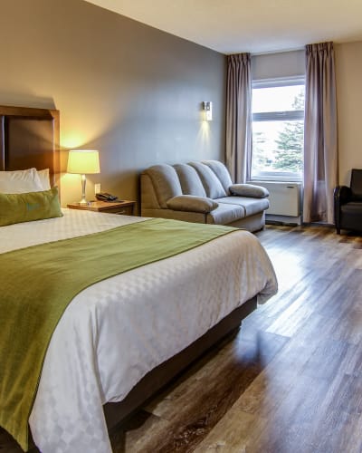 Room with one bed