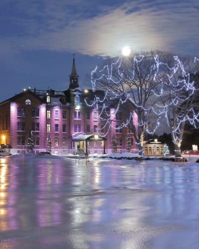  Hotel Montfort in winter