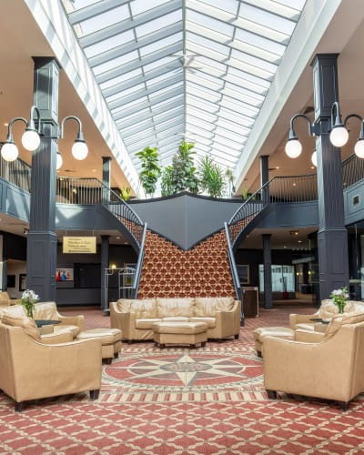 Lobby, Hôtel Rimouski.