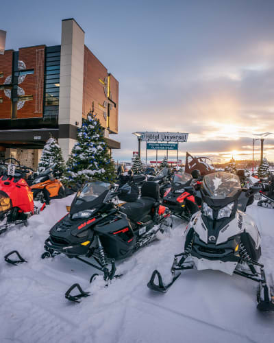 Snowmobile Escapade Package