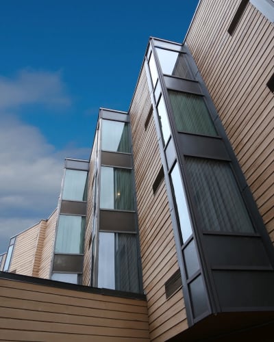 Façade de l'Hôtels Gouverneur Rimouski.