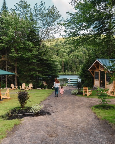Huttopia Les Deux Lacs – Laurentides 