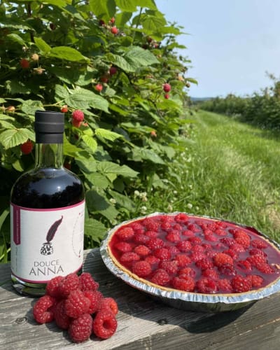 Produits de la framboise.