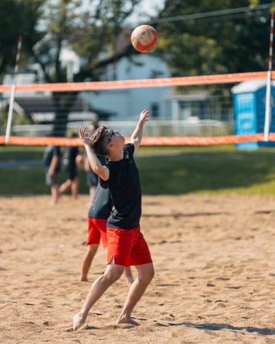 Volleyball - Le Shawi Beach.