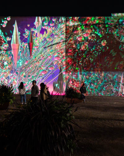 Exposition du village numérique par MUTEK.