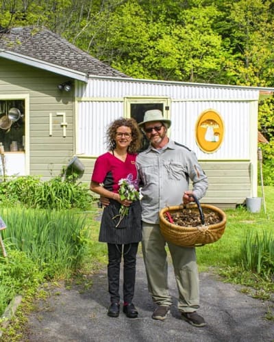 Les Jardins Sauvages : restaurant