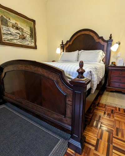 Chambre du gîte Manoir aux Pains d'Épices.