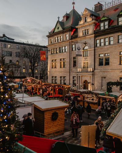 Quebec City German Christmas Market