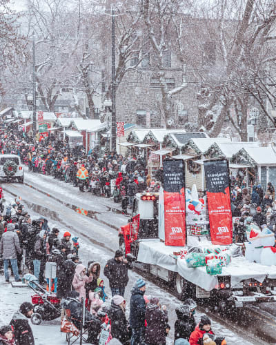Le marché de Noël de l'Assomption.