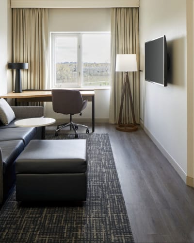 Suite at the Residence Inn by Marriott Montreal Airport.