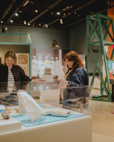 Exposition intérieure au Musée Minero